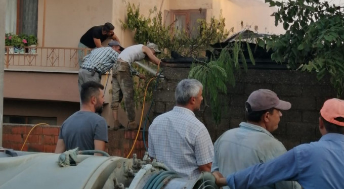 Bursa'da köylüler faciayı önledi!