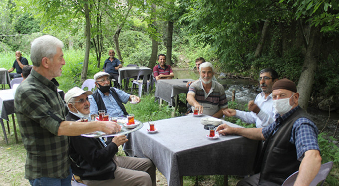 5 yıldızlı köy kahvesi! Yer Bursa...