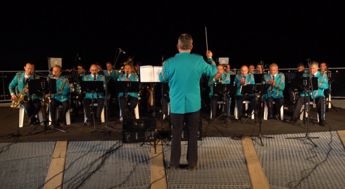 Uludağ'ın zirvesinde muhteşem konser