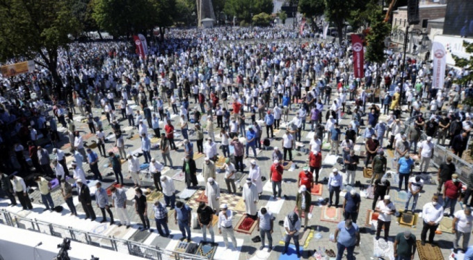 Erdoğan açıkladı! 350 bin kişi...