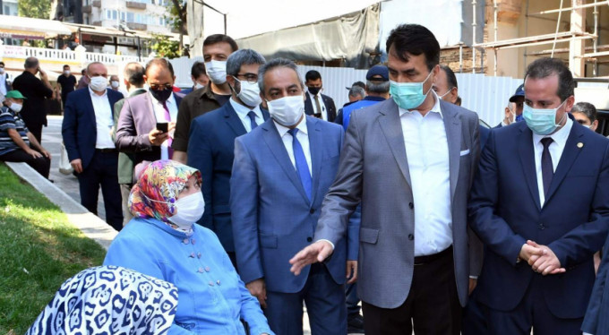 Tarihi çarşıda kapsamlı denetim