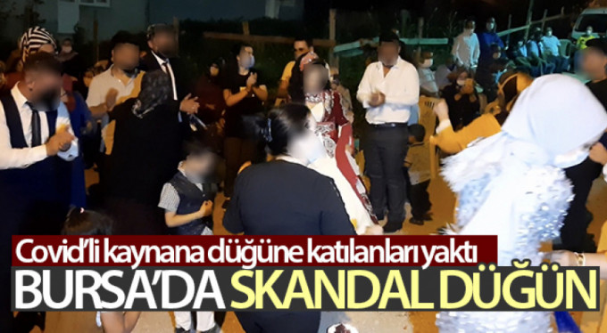 Bursa'da skandal düğün