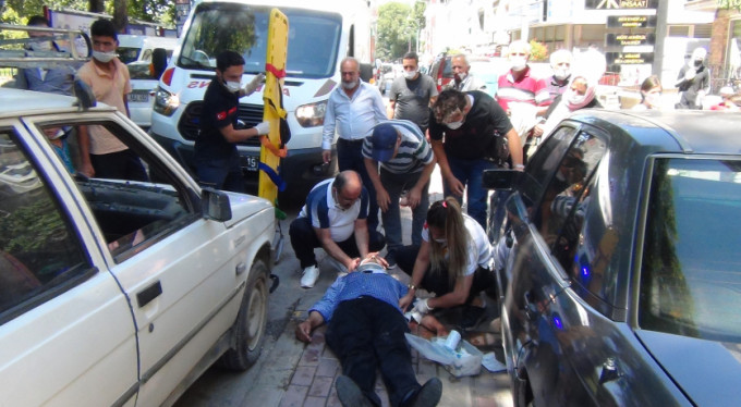 Ehliyetsiz sürücü dehşet saçtı