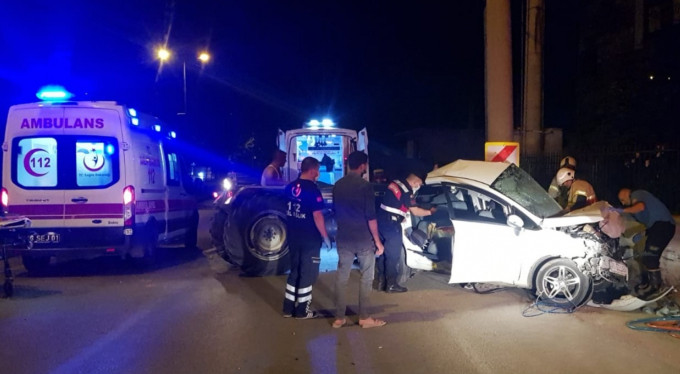 Bu araç 4 kişiye mezar oldu