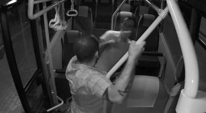 Bursa'da dehşet anları