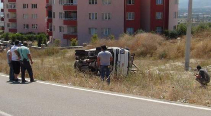 Bu araçtan burnu kanamadan çıktılar