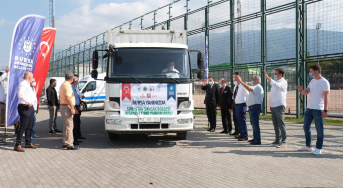 Bursa'dan yardım eli