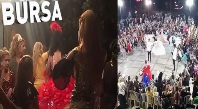 Ölümüne halay...Ne maske ne mesafe