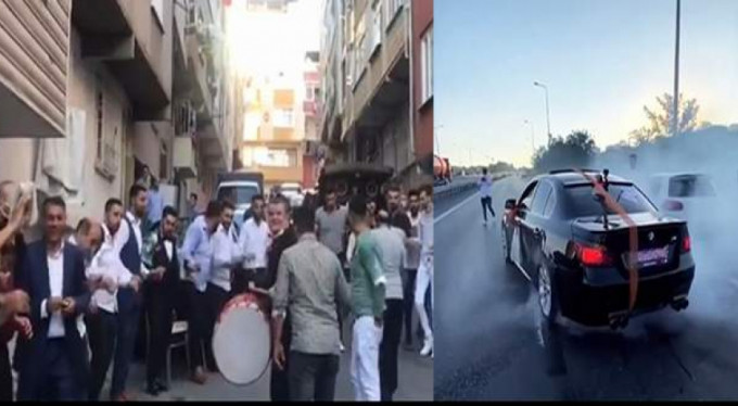 Düğünde magandalık