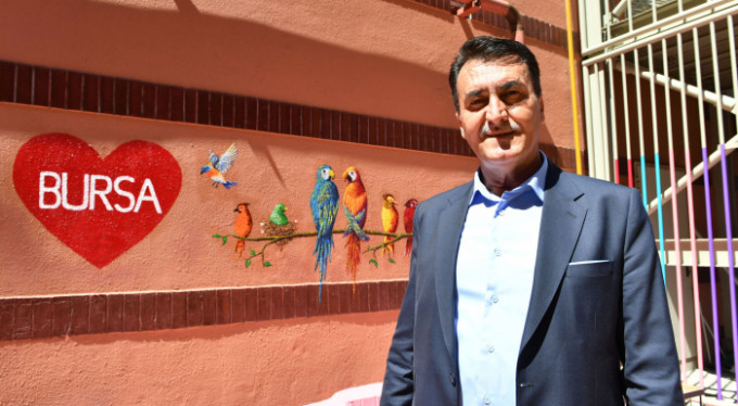 Osmangazi'den sokaklara sanatsal dokunuş