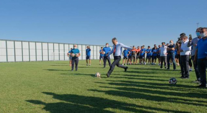 Başkan vurdu gol oldu