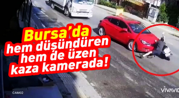 Bursa'da ölümden böyle döndü