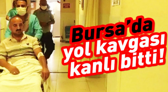 Bursa'da trafikte dehşet anları