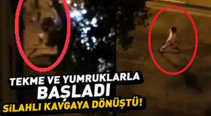 Bursa'da dehşet anları...Yol verme yüzünden silahlar konuştu