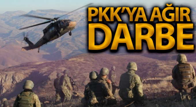 PKK'ya ağır darbe