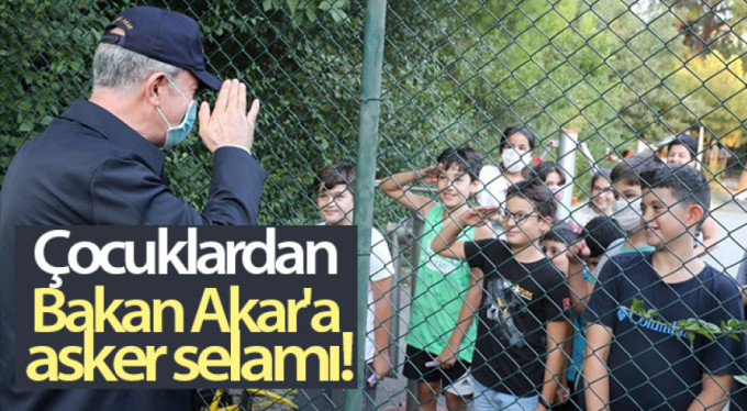 Hulusi Paşa'dan çocuklara asker selamı