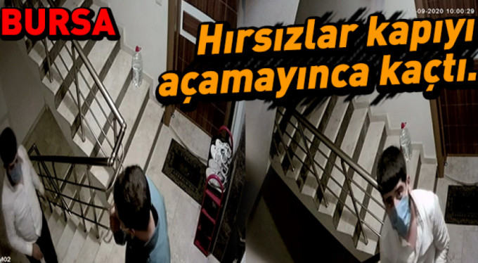 Hırsızlar elini kolunu sallaya kameraya yakalandı