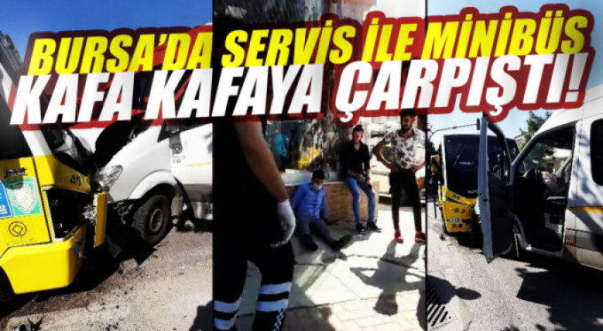 Yolcu minibüsünde ölümden döndüler