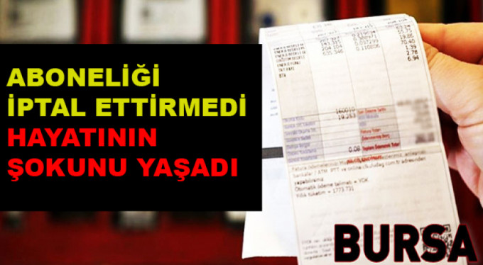 Aboneliği devretmedi, 8 yıl sonra şok yaşadı