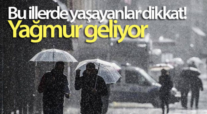 Bursa'ya beklenen yağış yağacak mı