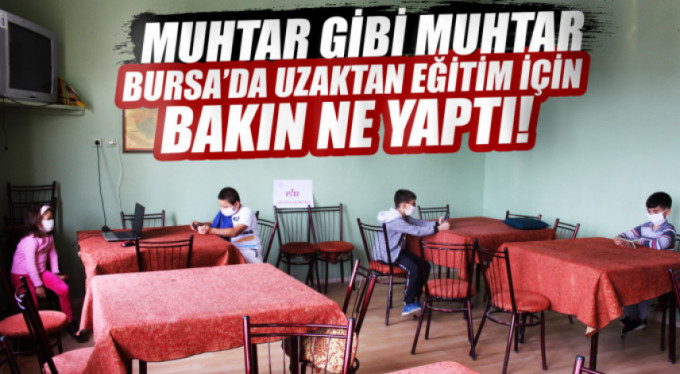 Böyle muhtar hiç bir yerde yok