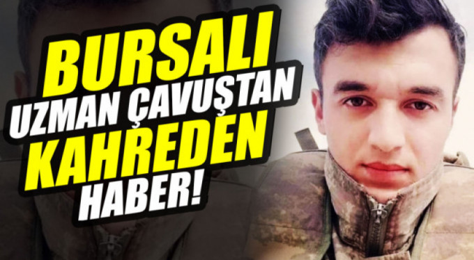 Bursa'ya şehit ateşi düştü