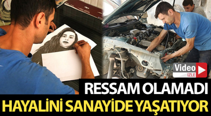 Hayalini bakın nasıl gerçekleştiriyor