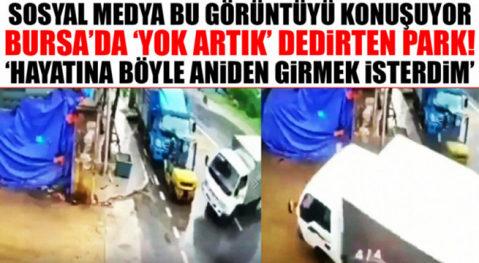 Yok artık dedirten görüntü