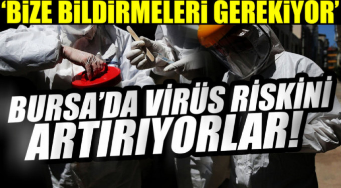 Bursa'da korona virüs yeniden tırmanışa geçti