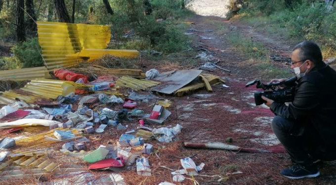 Bursa'da bir çevre katliamı daha