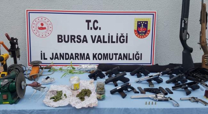 Hepsi Bursa'da yakalandı