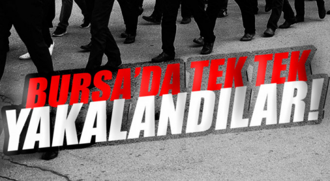 Bursa'da FETÖ operasyonu