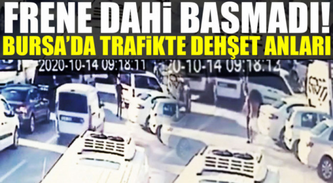 Bursa'da inanılmaz kaza