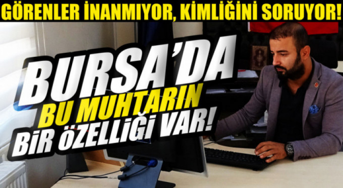 Onu görenler şaşırıyor