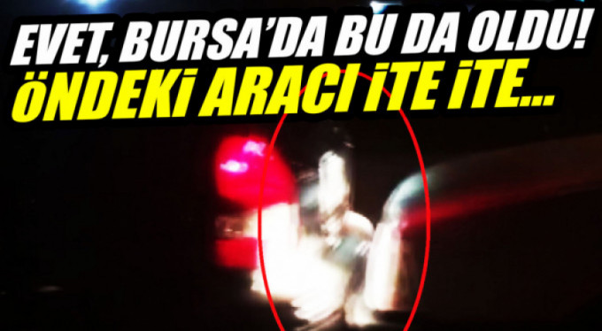 Bursa caddelerinde tampon tampona yolculuk