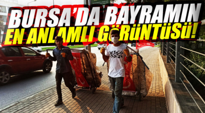 Bayramın en anlamlı görüntüsü