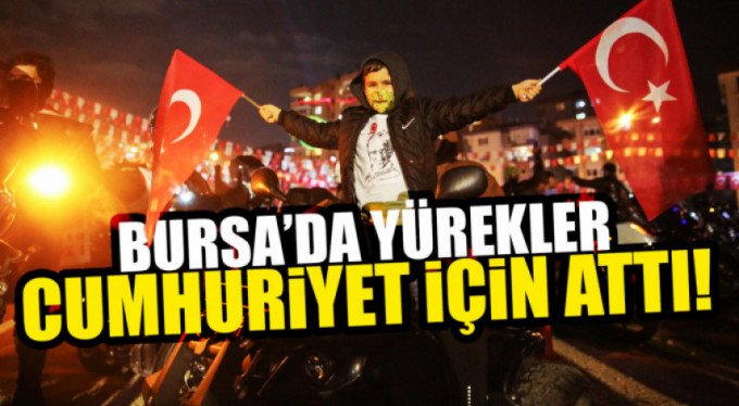 Nilüfer'de Cumhuriyet coşkusu