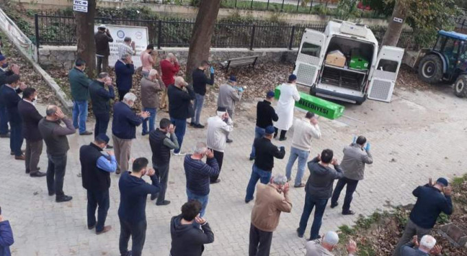 Bursa'da korona kurbanı adama acı veda