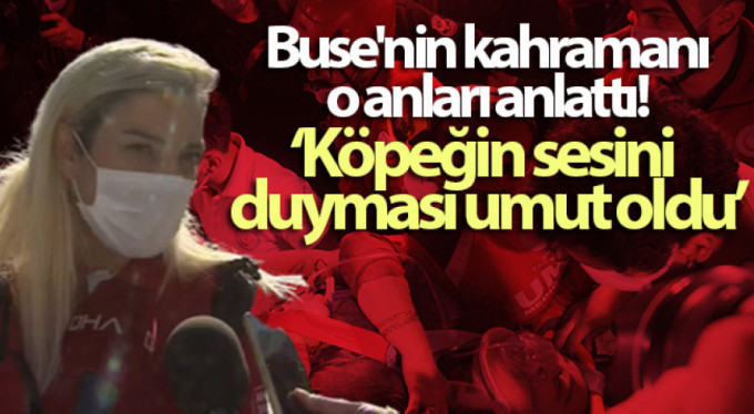 Buse'nin kahramanı konuştu