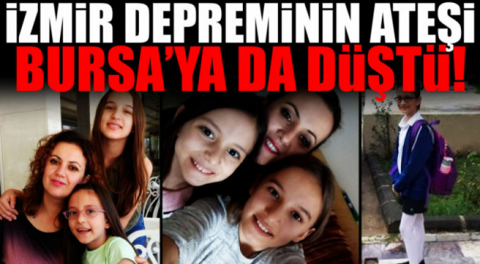 Depremin ateşi Bursa'ya düştü