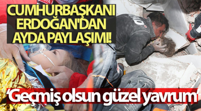 Geçmiş olsun güzel yavrum