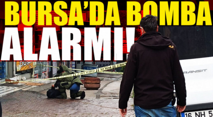 Bursa'da bomba paniği