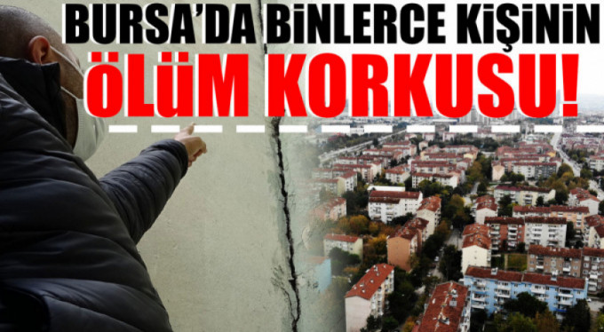 Bursa'da 10 bin kişi ölüm korkusuyla yaşıyor