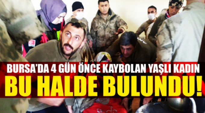 Bursa'da ormandan 96 saat sonra müthiş haber