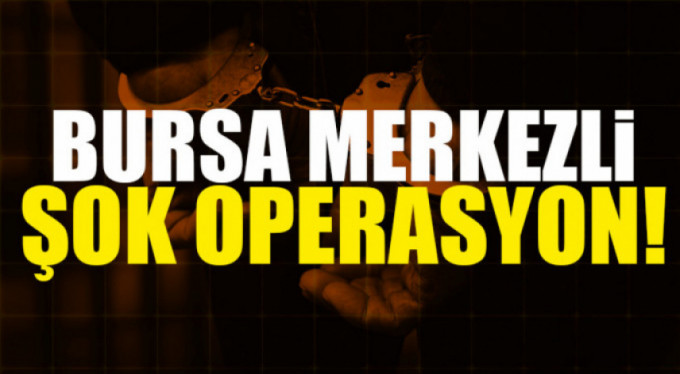 Bursa'da FETÖ'nün mahrem imamlarına tutuklama