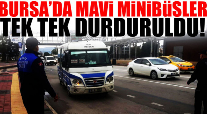 Zabıtalar tek tek durdurdu