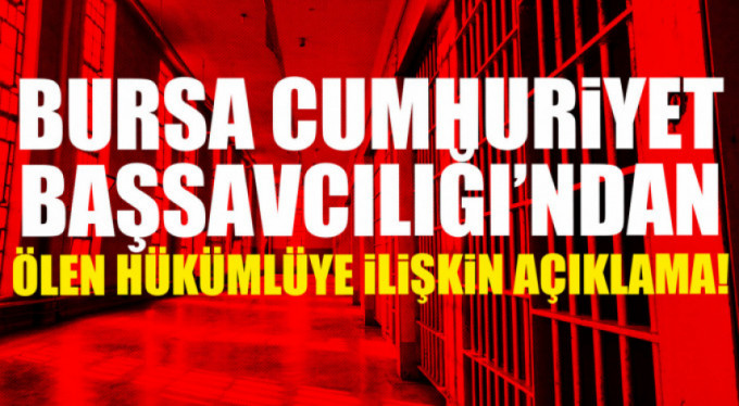 Korona virüsten ölen mahkumla ilgili flaş açıklama