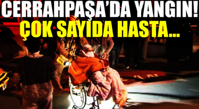 Hastanede yangın paniği