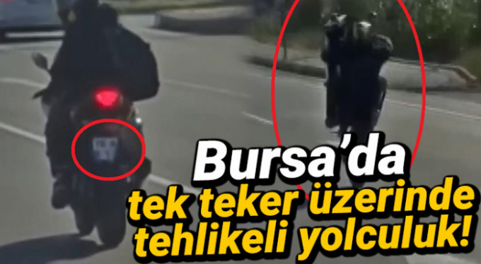 Motosiklet üzerinde ölümle dans