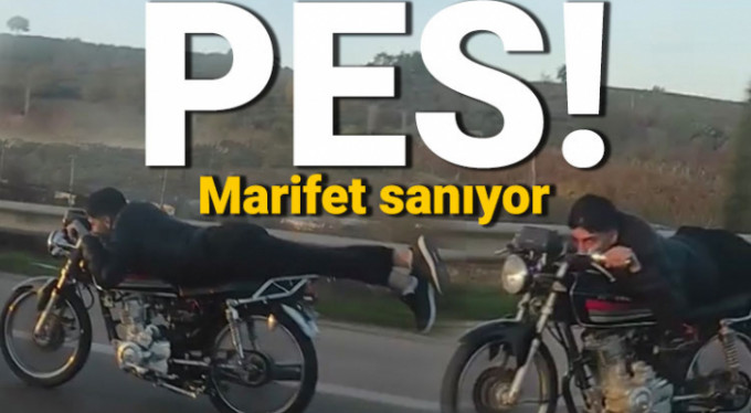 Motorsiklet üzerinde ölümüne yolculuk